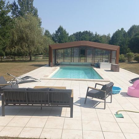 Chalet Au Coeur De La Nature Le Grand-Lucé Dış mekan fotoğraf
