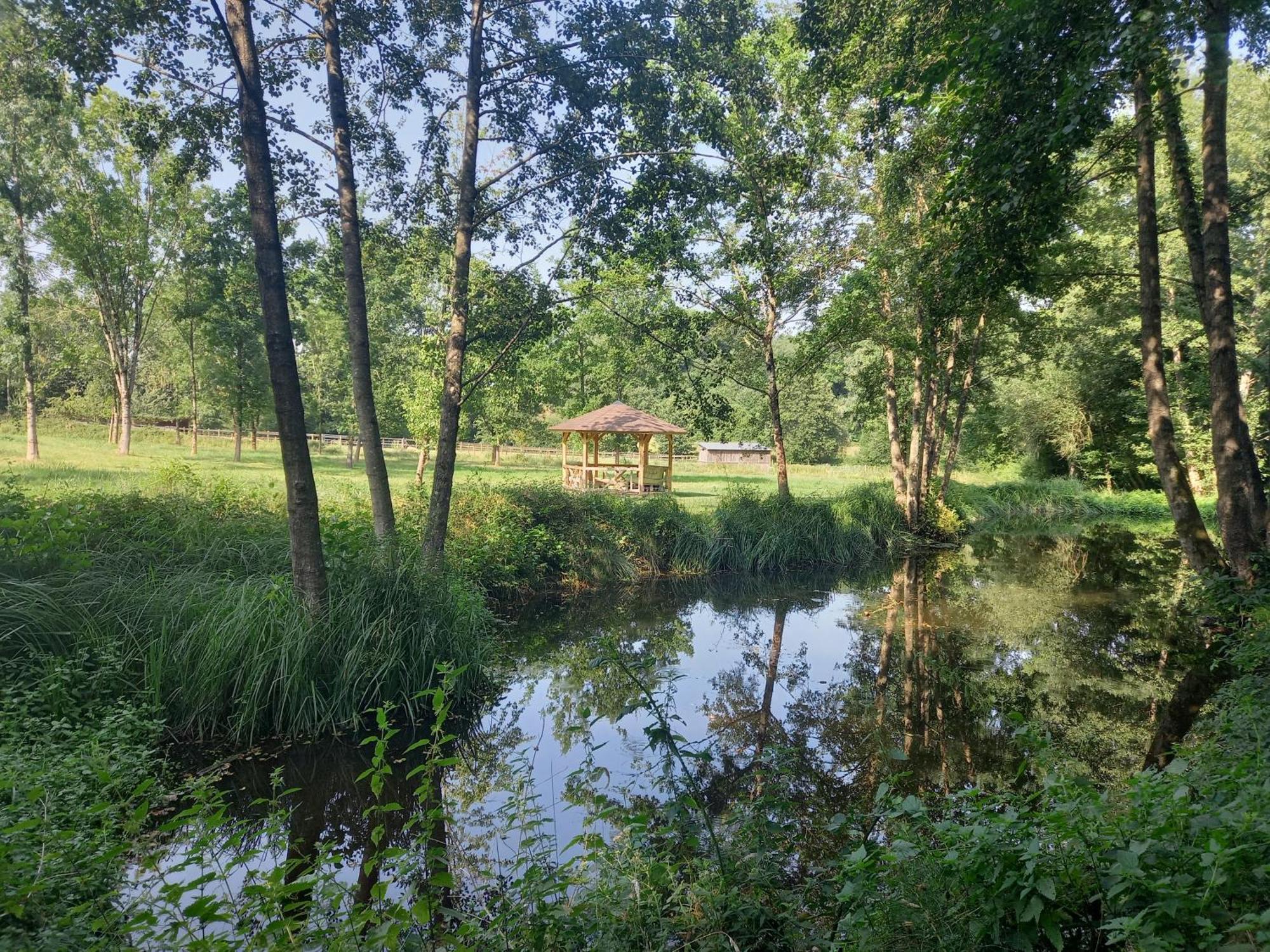 Chalet Au Coeur De La Nature Le Grand-Lucé Dış mekan fotoğraf